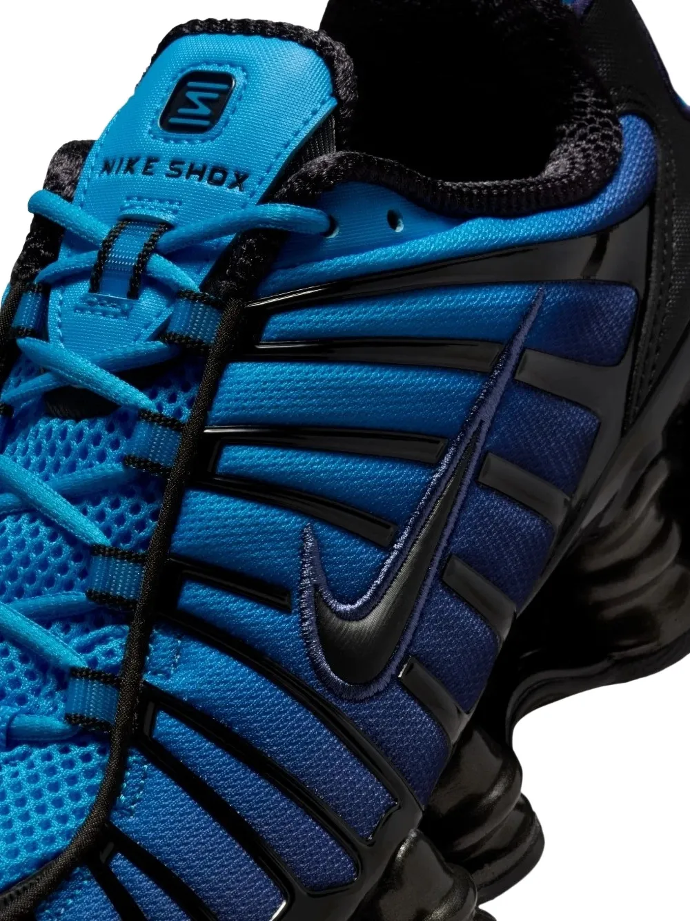 Shox TL fade-effect sneakers