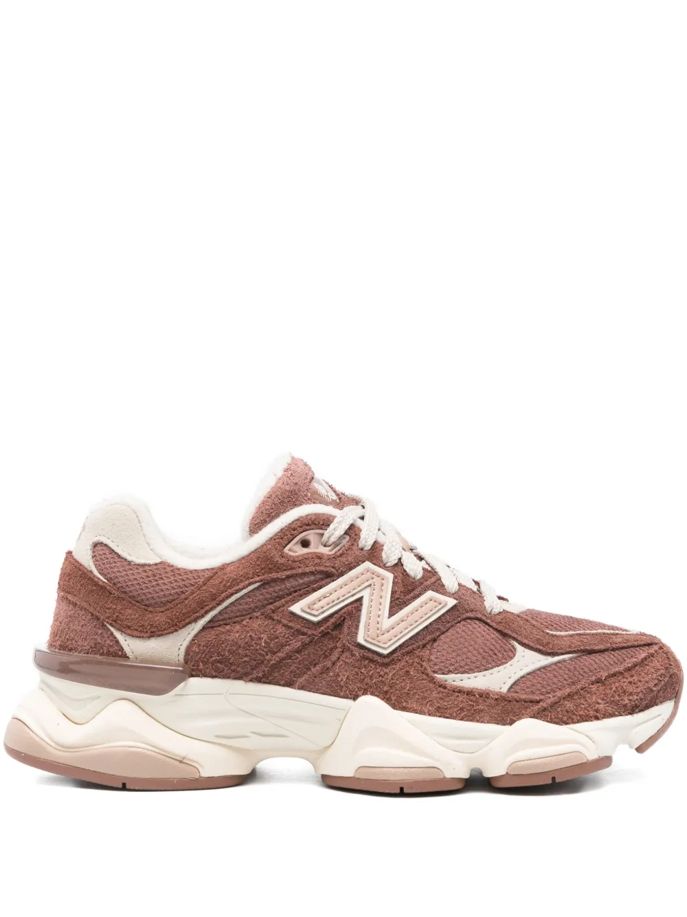 suede panelled sneakers
